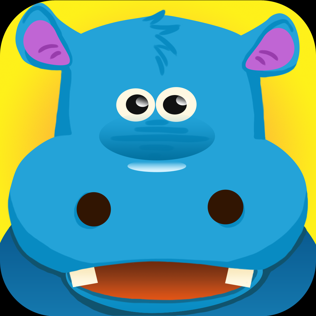 Chill The Hippo 3D icon