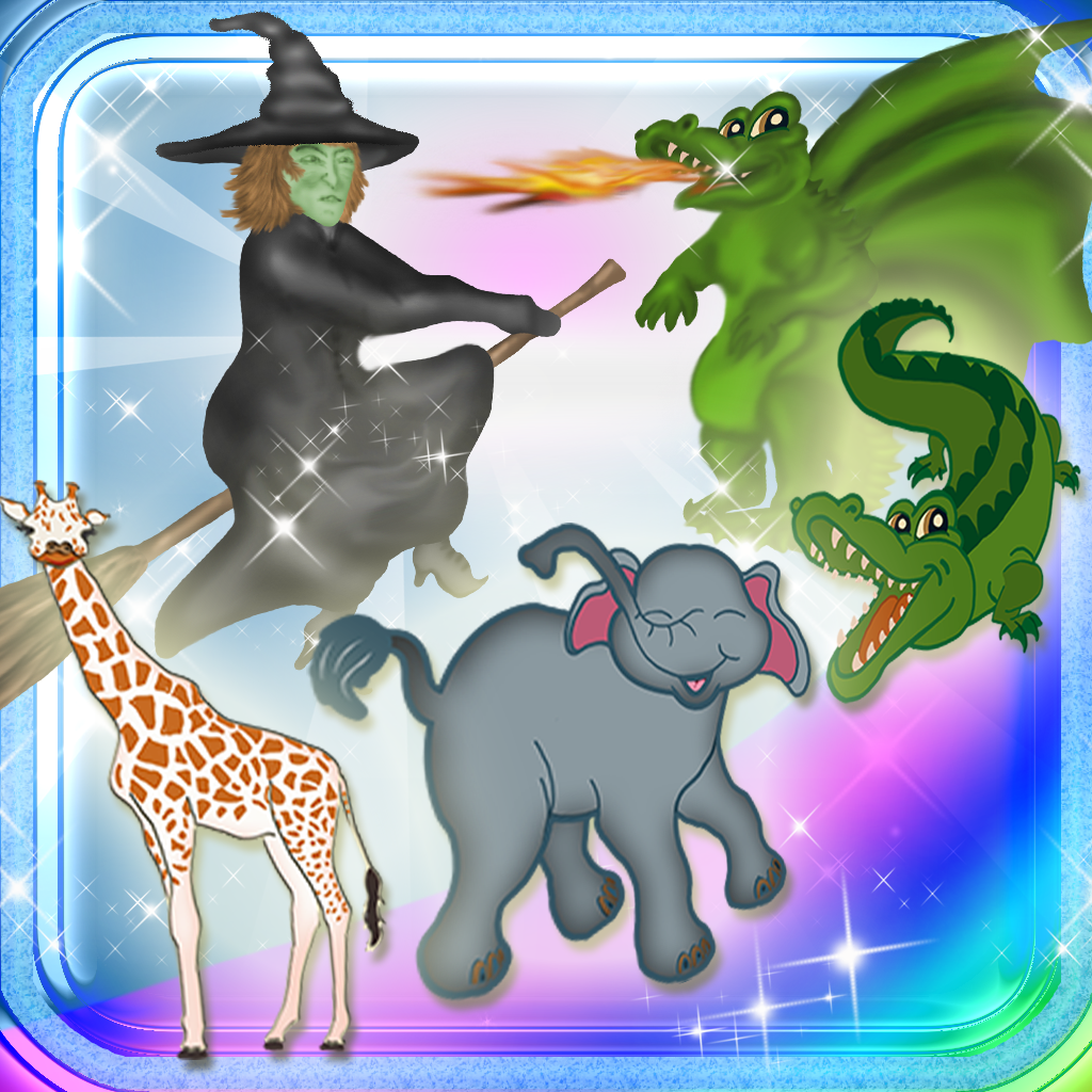 123 Learn Animals Magical Kingdom - Wild Animals Learning Experience Save Game icon