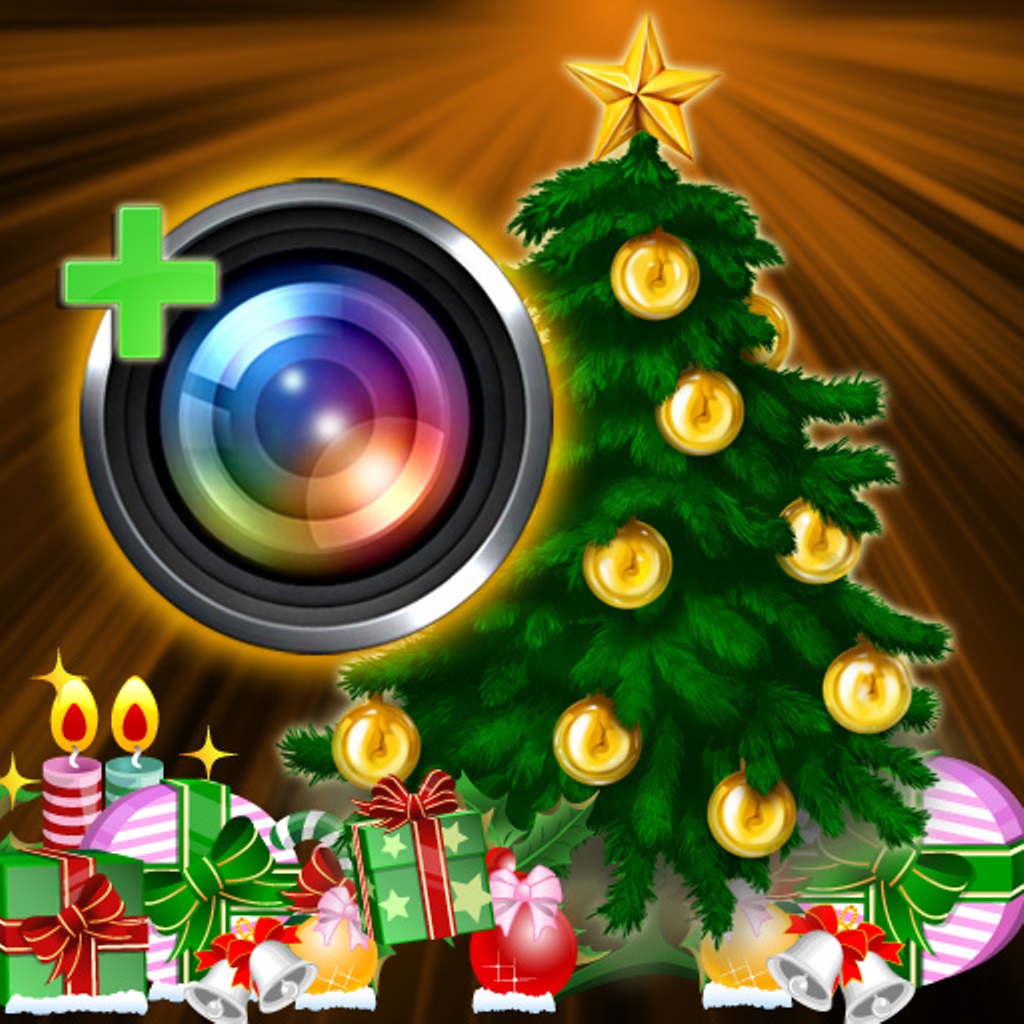 InstaSanta Photo Booth Camera  - Merry Christmas & Happy New Year Cards Free