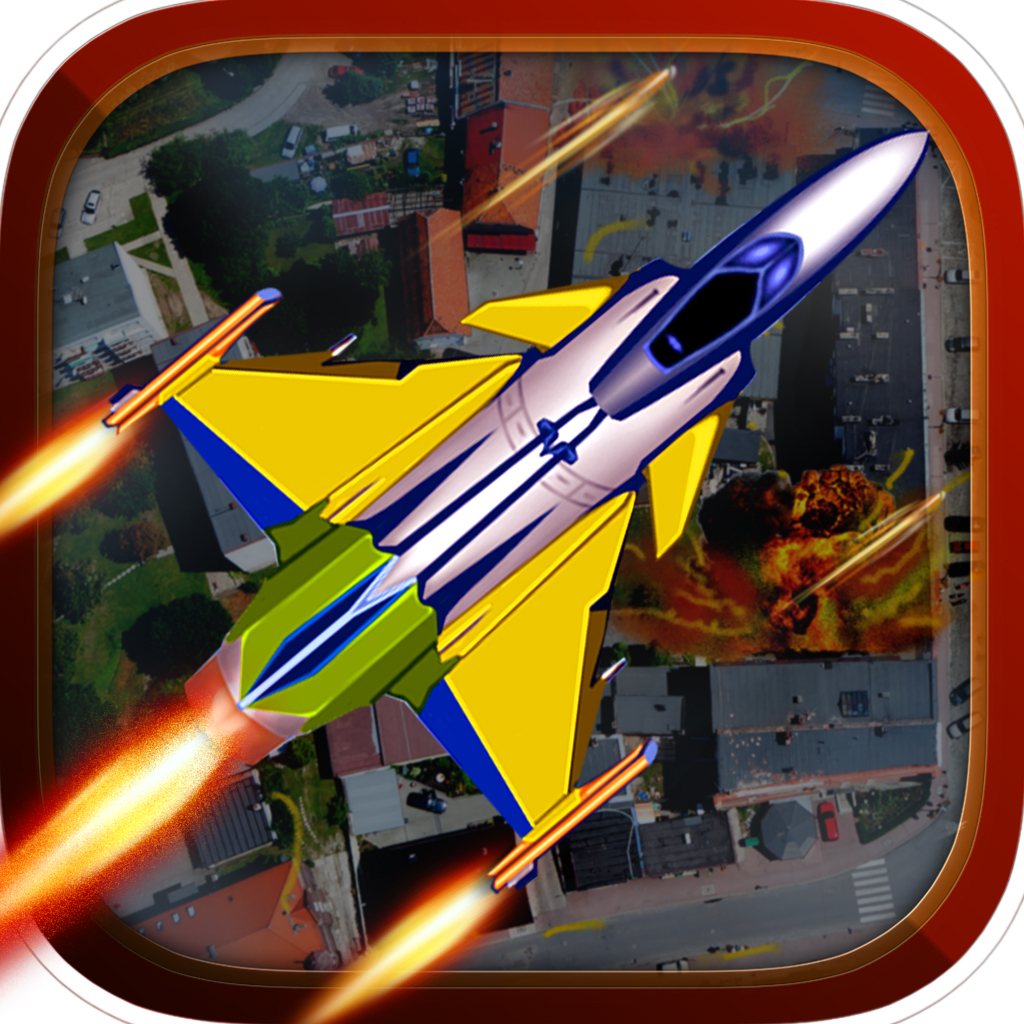 A Military Supersonic Jet Fighter Shooting Game to Defend Your City icon