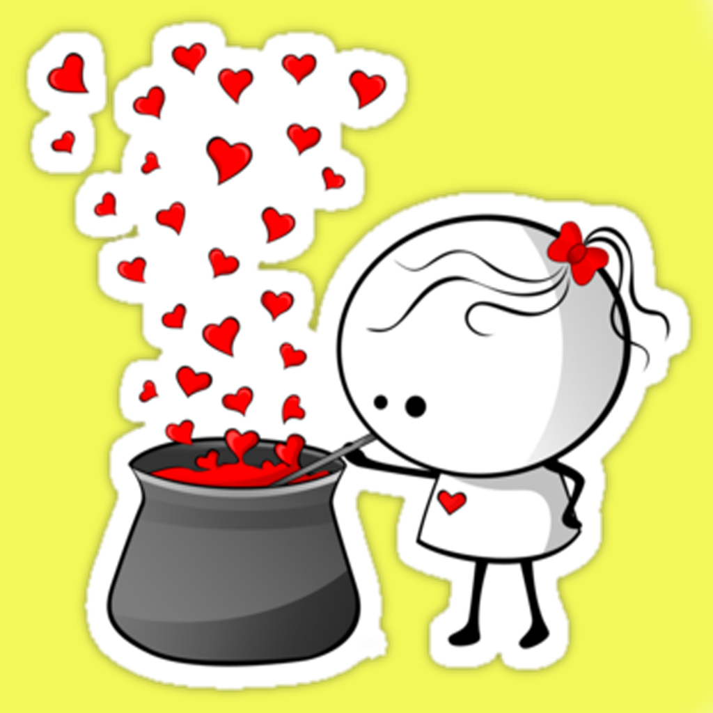 Happy Valentineâ€™s Day Stickers & Emoji Keyboard icon