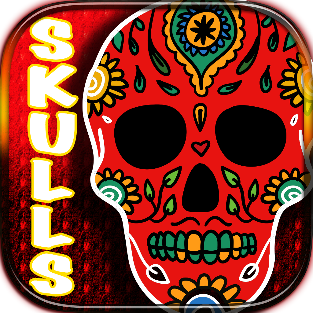A Awesome Skulls Slots 777 Vegas icon