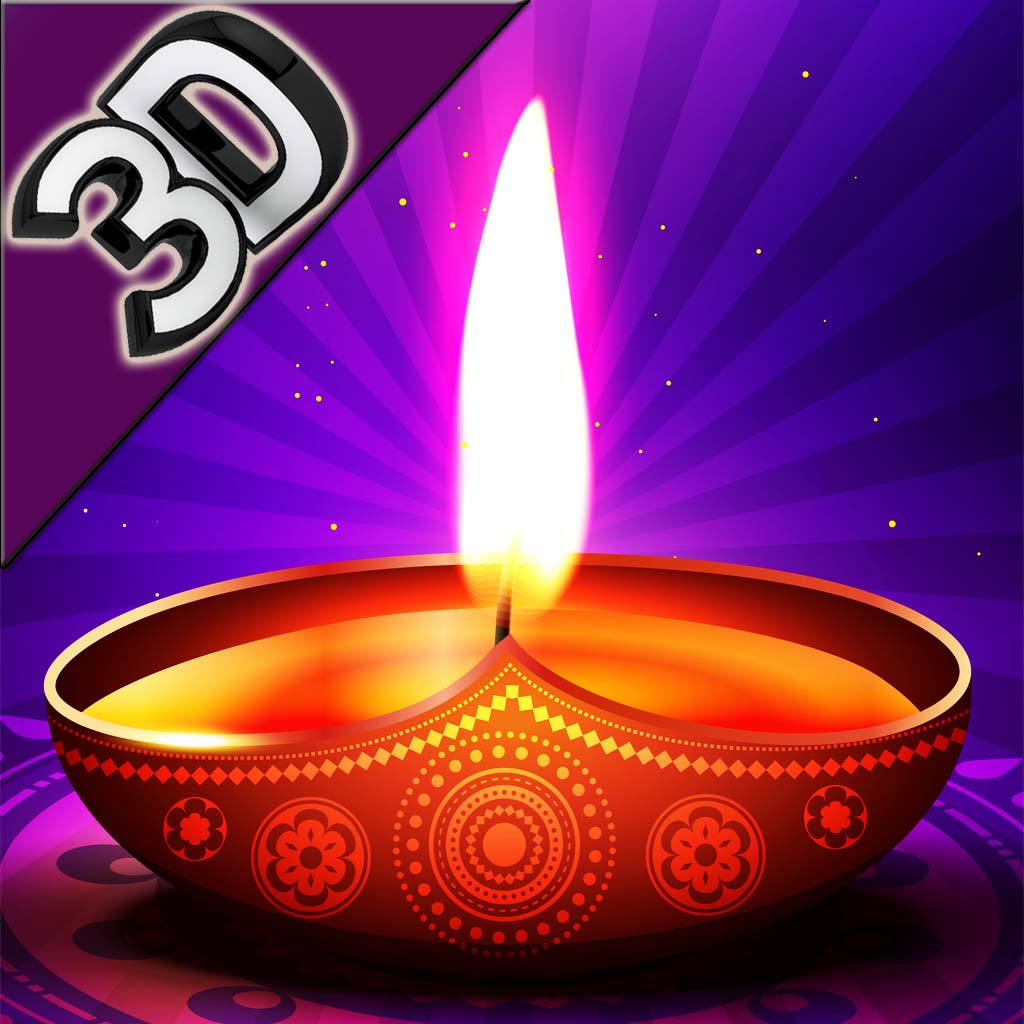 Kindle Magic Candle 3D icon