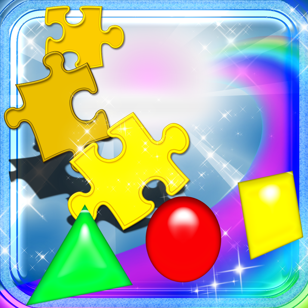 123 Shapes Magical Kingdom - Basic Shapes Learning Experience Puzzles Game icon