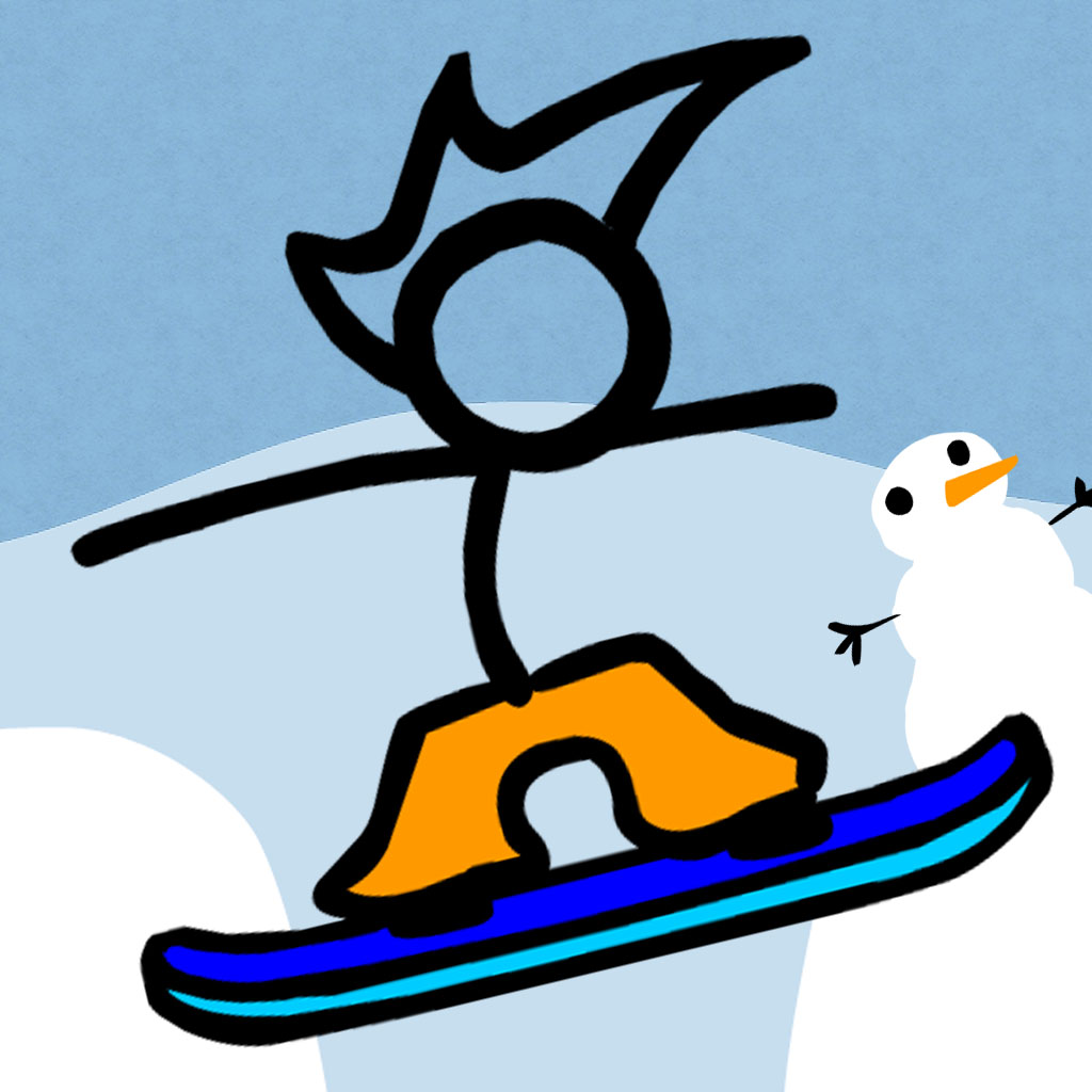 Fancy Snowboarding - Stickman Edition