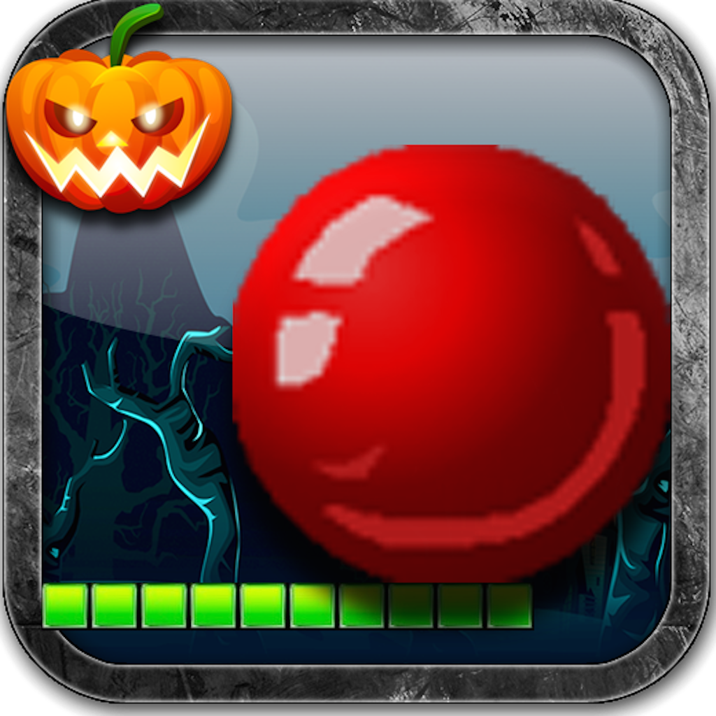 Bouncing Red Ball - Halloween Rush icon