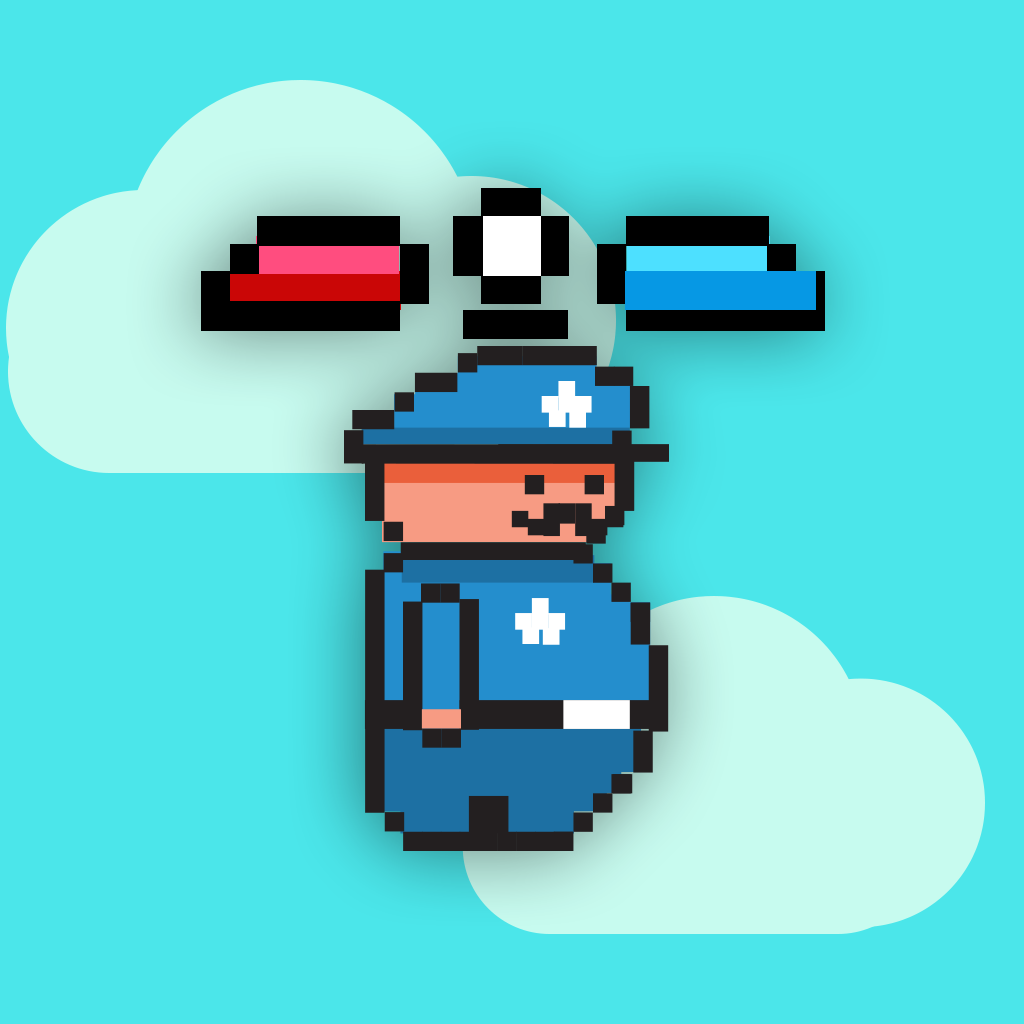 Fat Cops - Hard Flying Copters icon