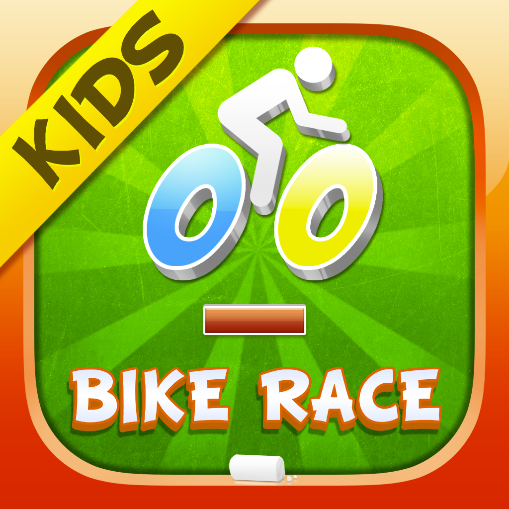 Subtraction Bike Race for Kids icon