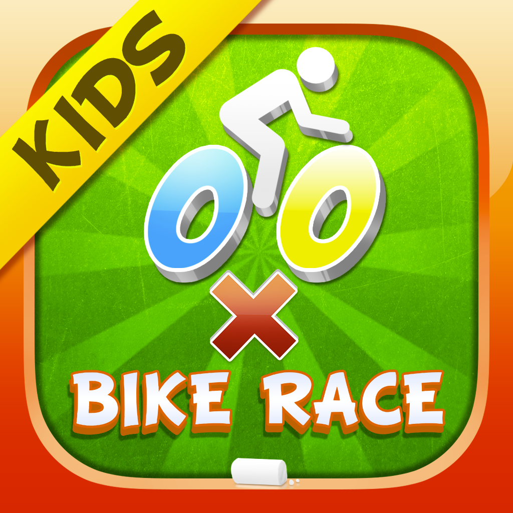 Multiplication Bike Race for Kids icon