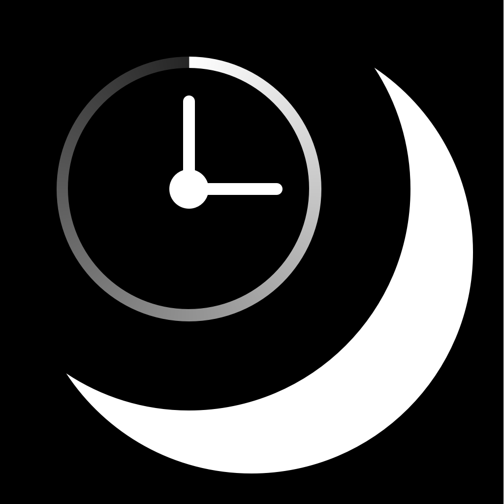 When to Sleep Black Edition icon