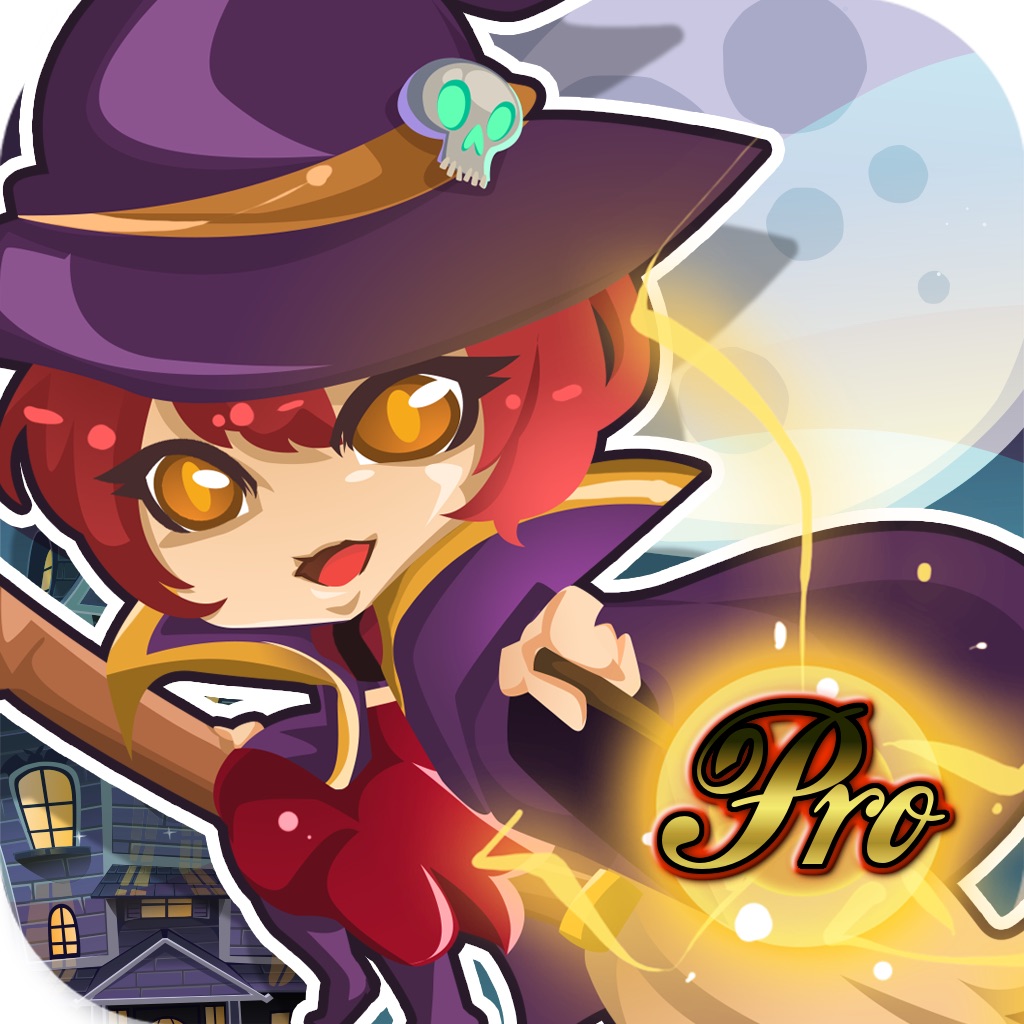 2048 : Cute Witch - Pro version icon
