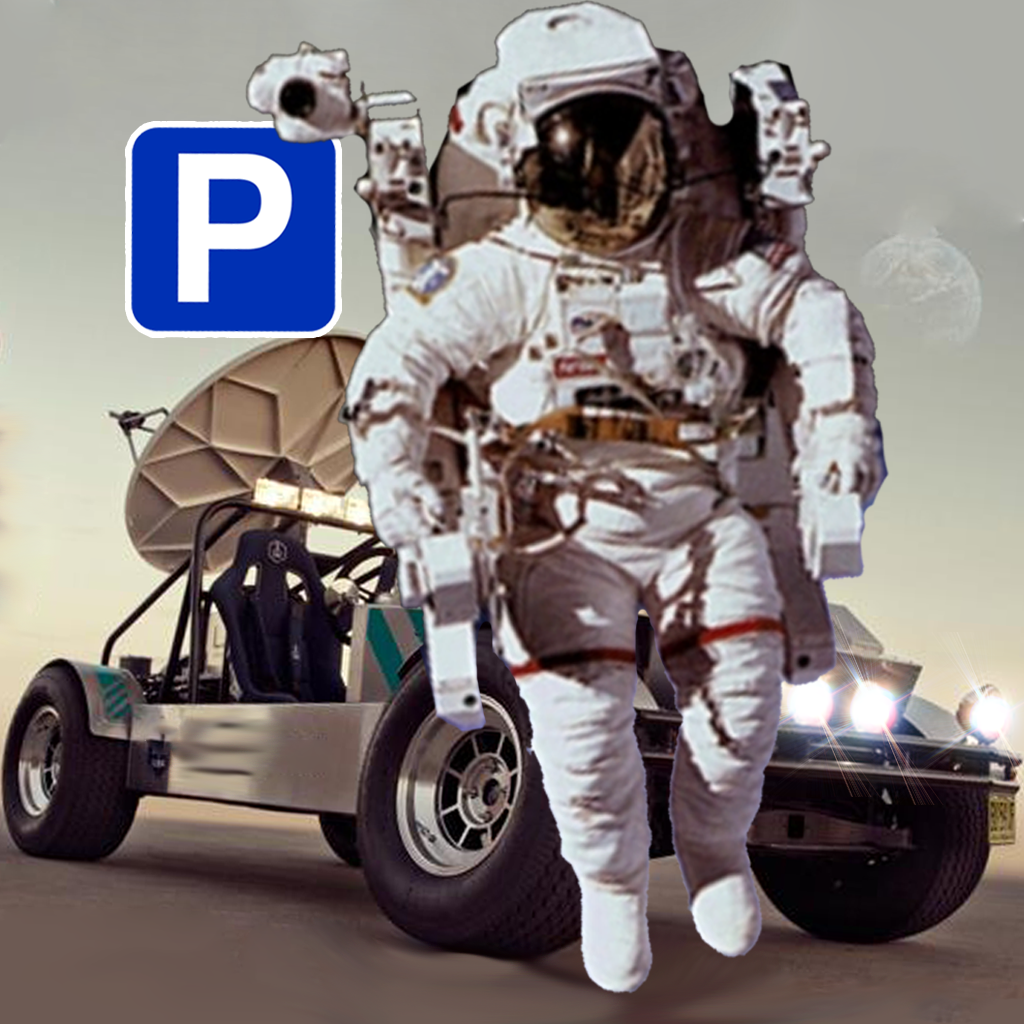 3D Moon Patrol Parking Free icon