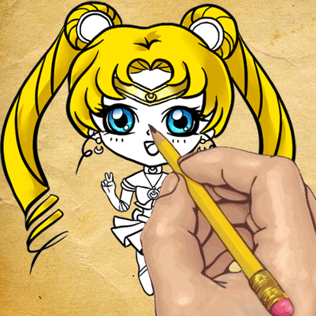 How To Draw Version for Sailor Moon