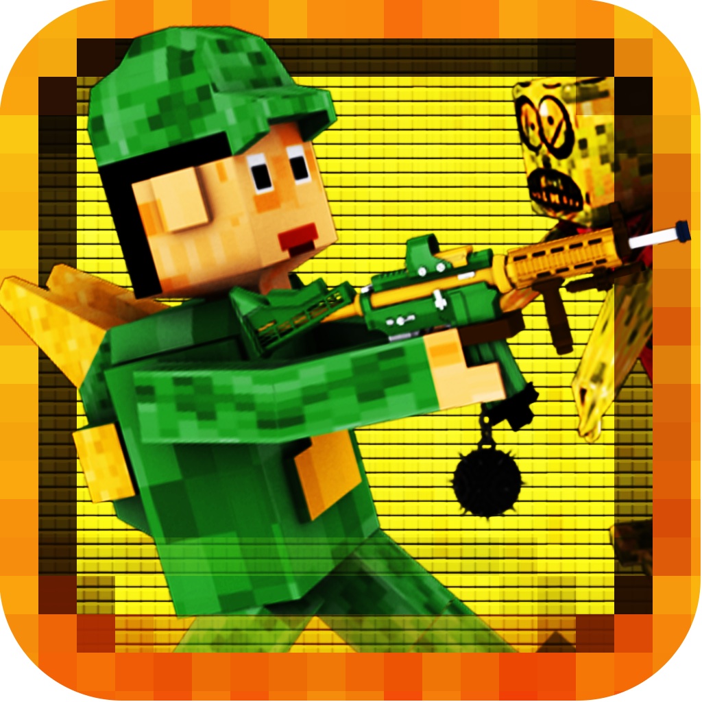 Pixel Block Zombie Survival - Voxel City War FULL icon