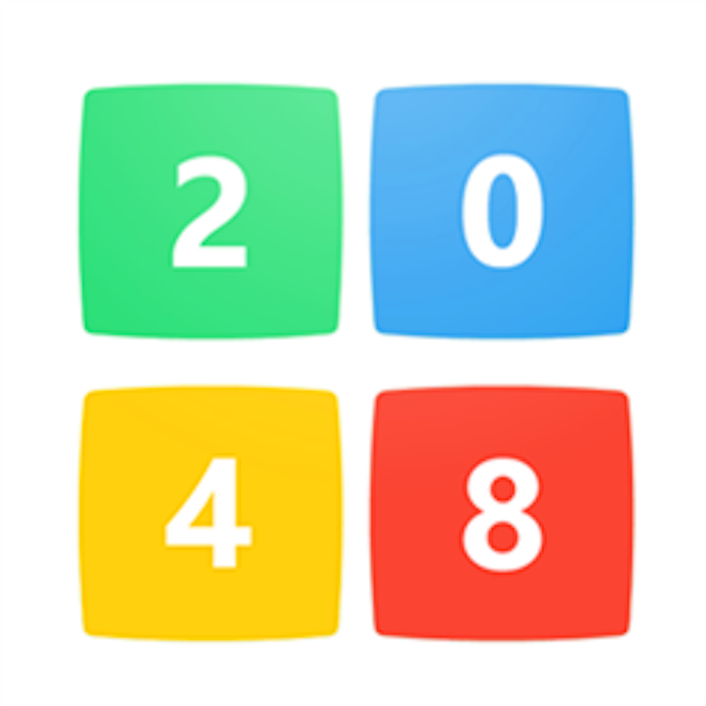 Crazy 2048 - Swipe the number with cartoon character icon