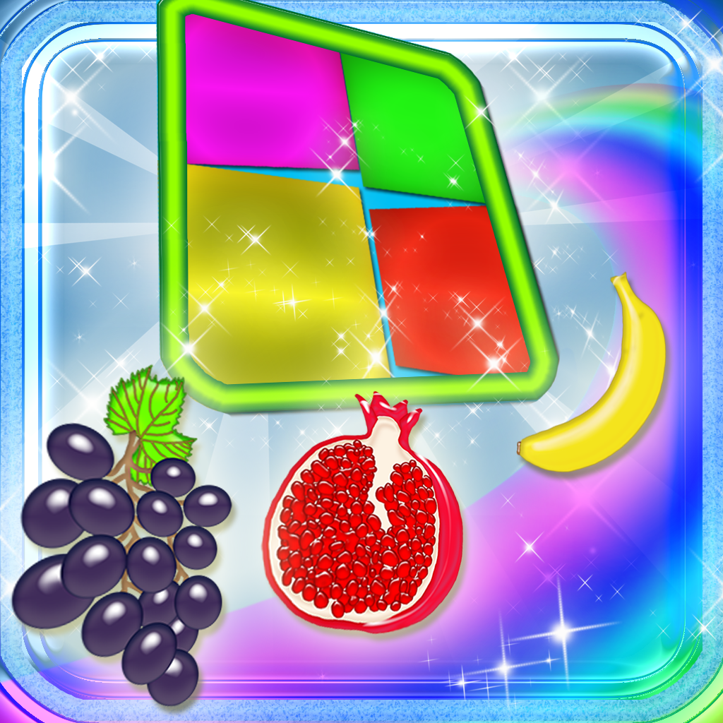 123 Learn Fruits Magical Kingdom - Food Learning Experience Memory Match Flash Cards Game icon