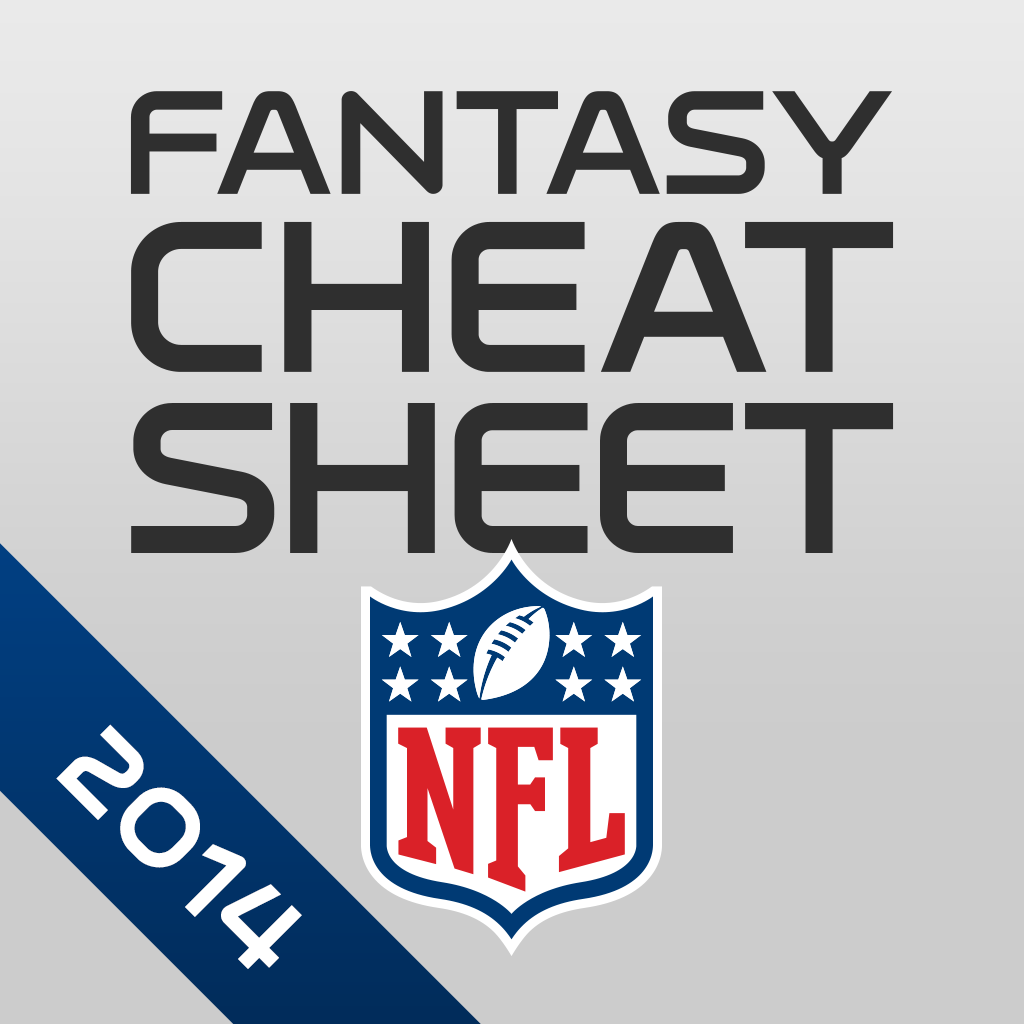NFL Fantasy Football Cheat Sheet & Draft Kit 2014