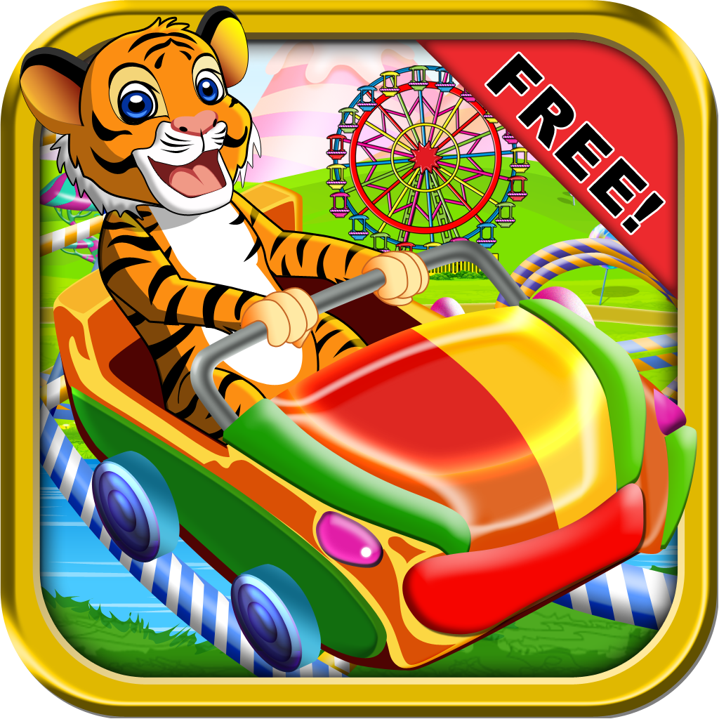Tiger Adventure Free - Flying Through The Candy Arcade