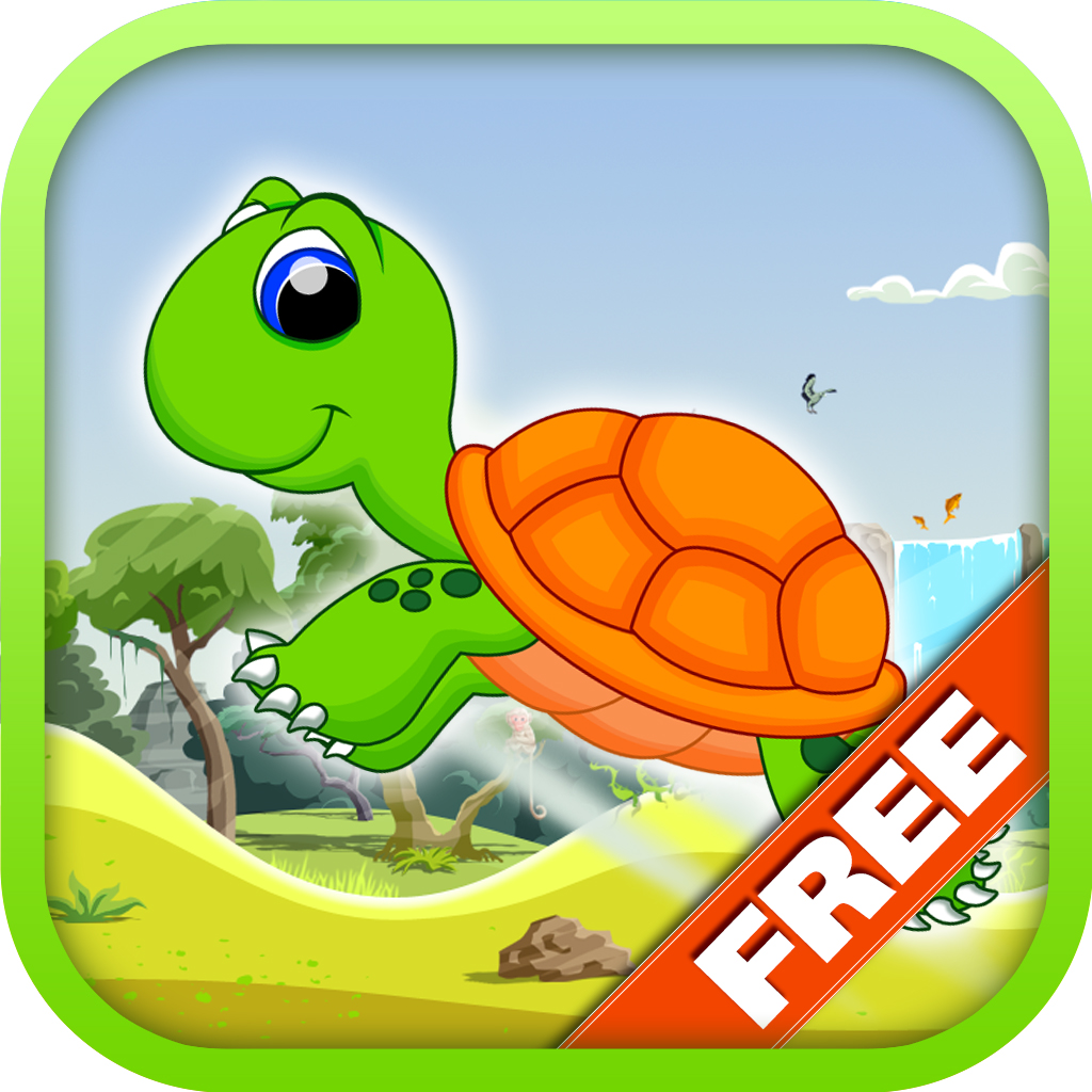 Baby Turtle Run FREE - Addictive Endless Running Game