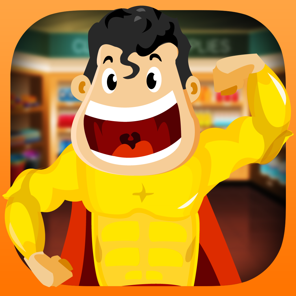 A Tiny Captain Super Hero Escape ULTRA - Little Supermarket Runner icon