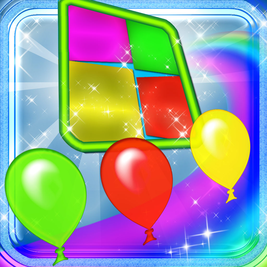123 Colors Magical Kingdom - Balloons Learning Experience Memory Match Flash Cards Game icon