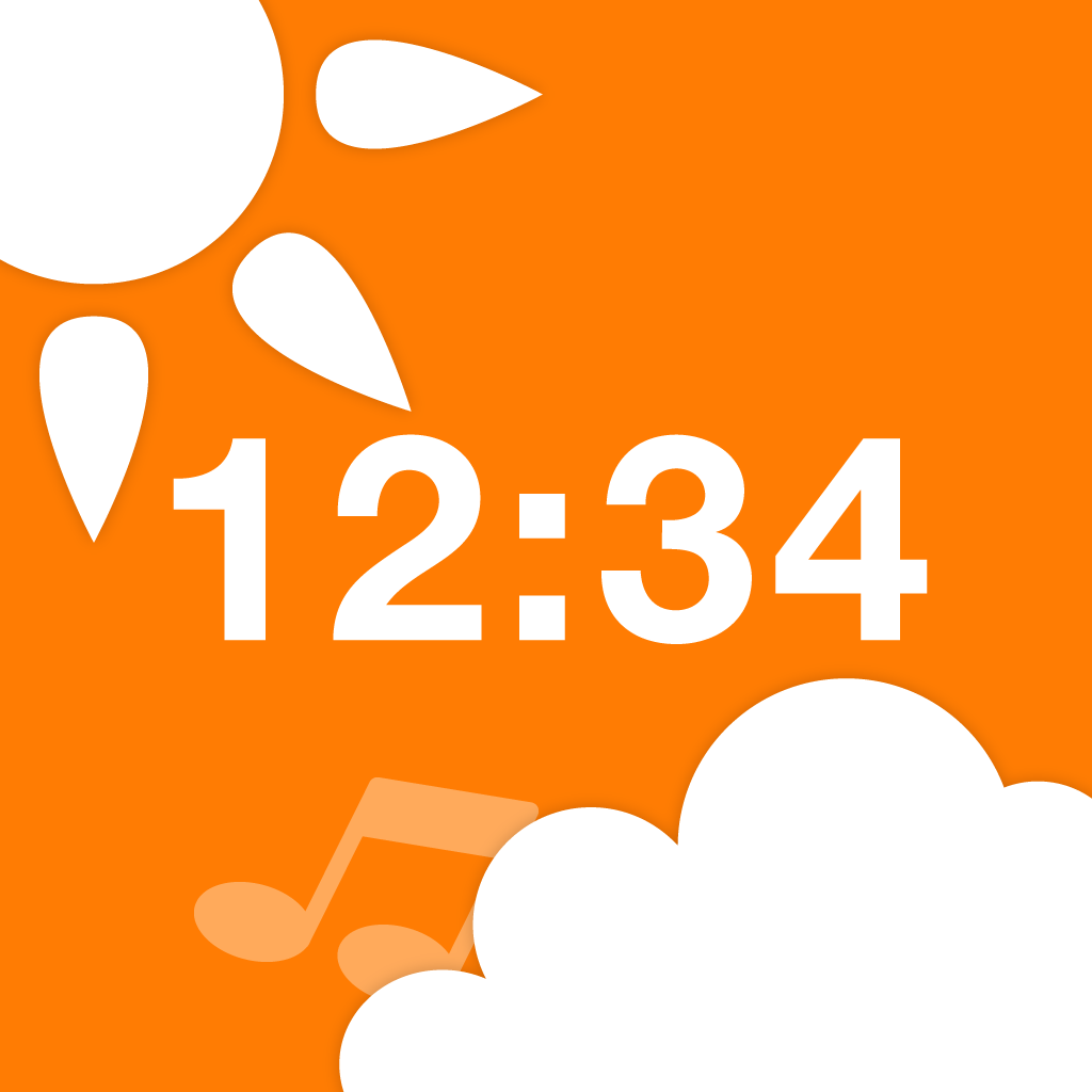 Weather Music Clock icon