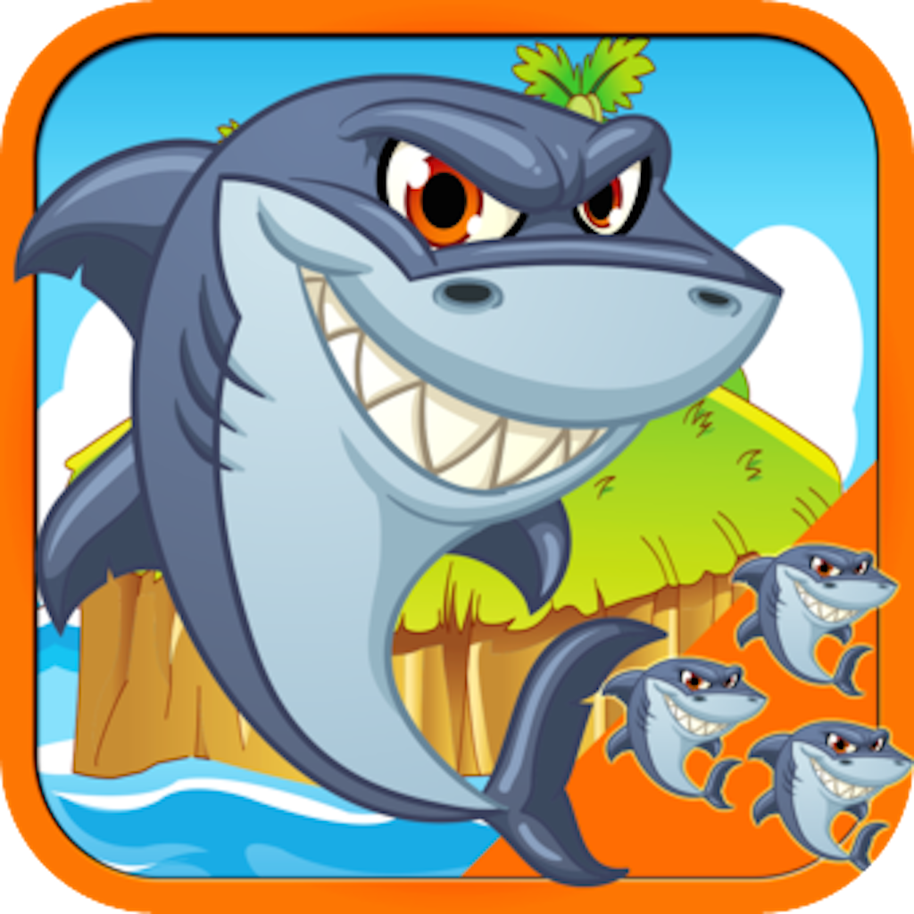 Hungry Shark - Super Eatfish in deep blue Sea