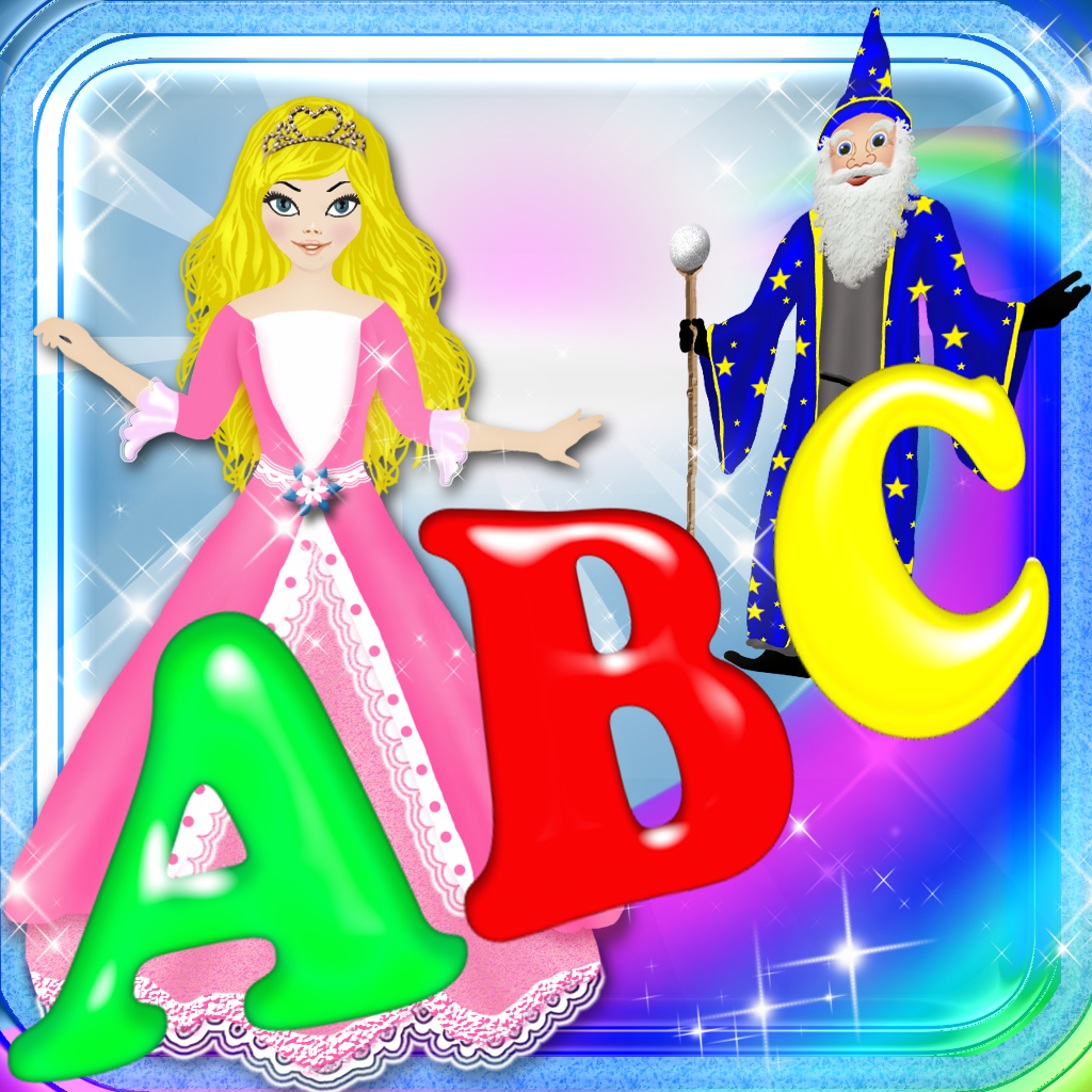 123 ABC Magical Kingdom - Alphabet Letters Learning Experience Catch Game icon