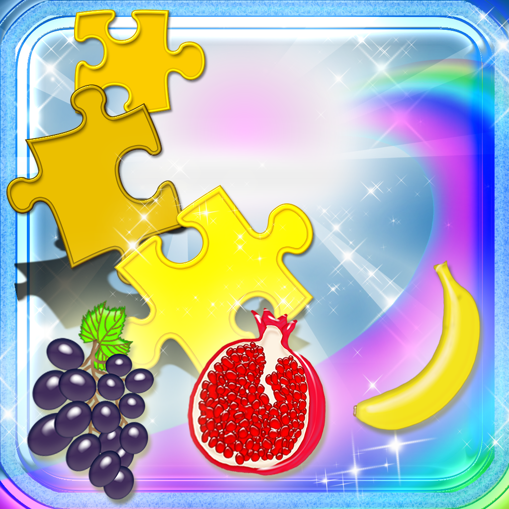 123 Learn Fruits Magical Kingdom - Food Learning Experience Puzzles Game icon