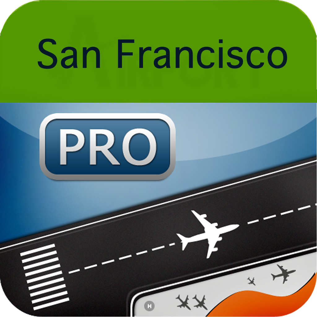 San Francisco Airport + Flight Tracker HD SFO Virgin America icon