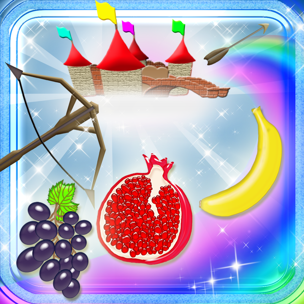 123 Learn Fruits Magical Kingdom - Food Learning Experience Target Game