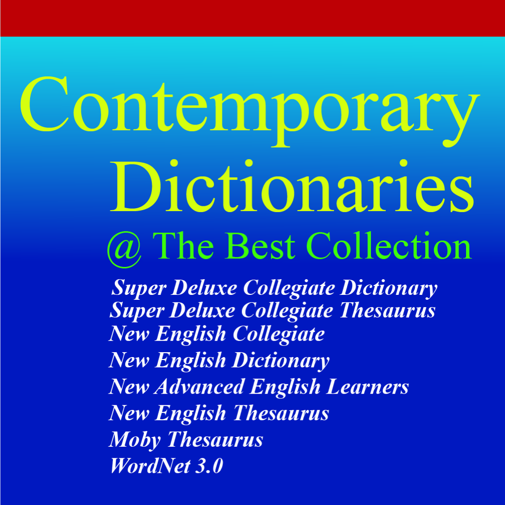 New Contemporary Dictionaries Collection - The Best Of Contemporary Dictionaries Reference