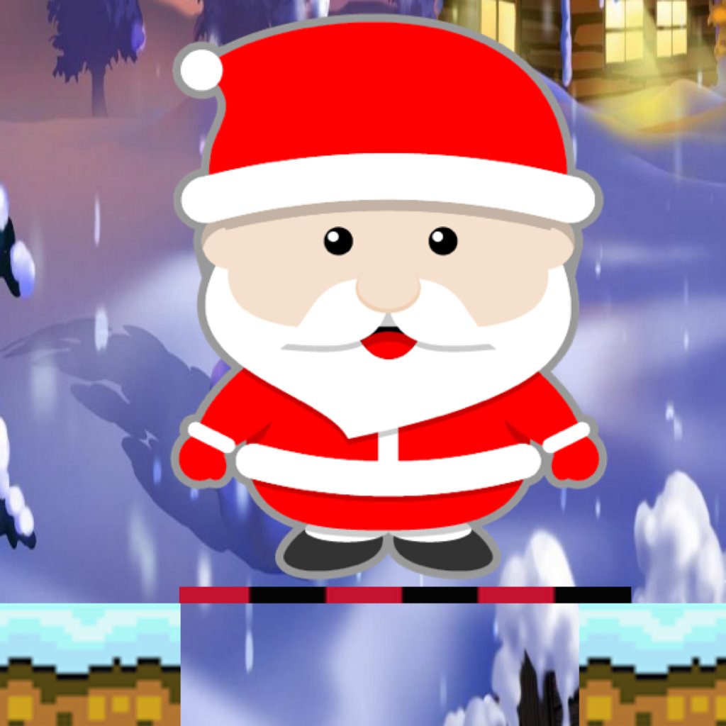 Stick-Santa-Pole Game icon