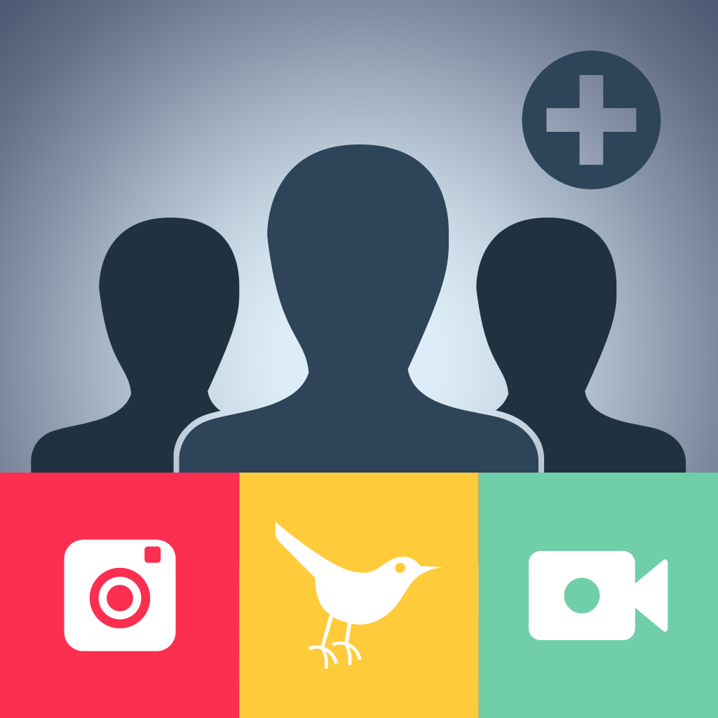 Followgram for Instagram, Twitter, Vine & YouTube - Get Thousands of Followers & Likes icon