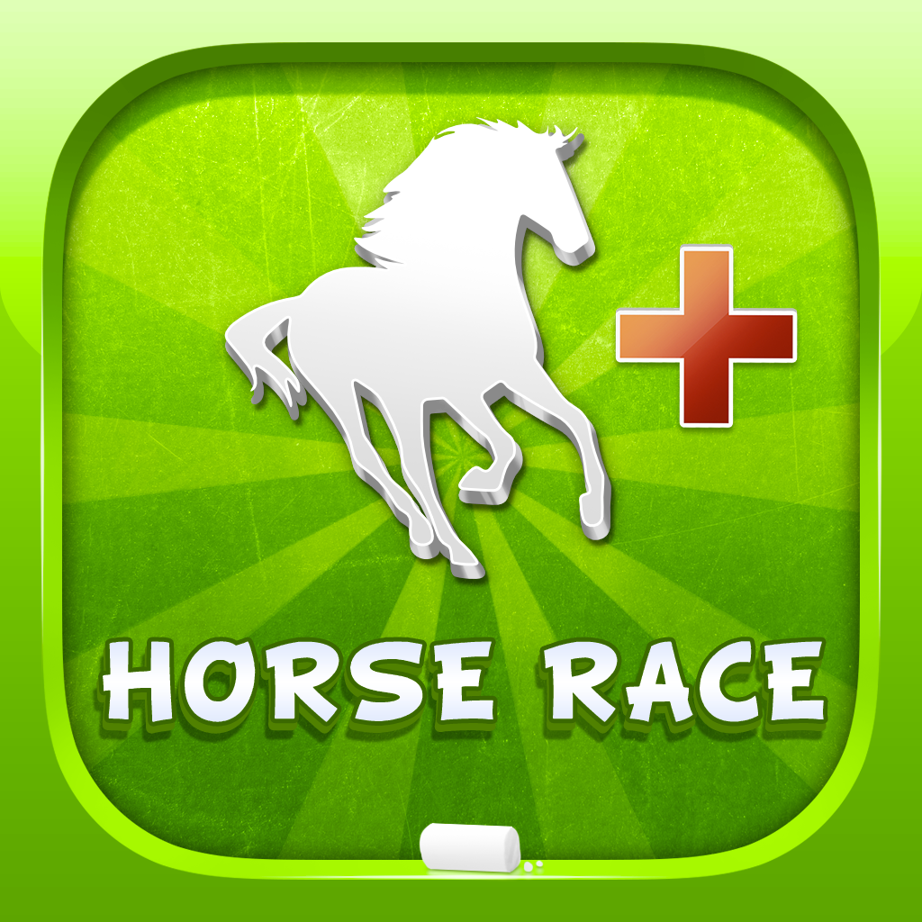 Addition Horse Race for Free icon