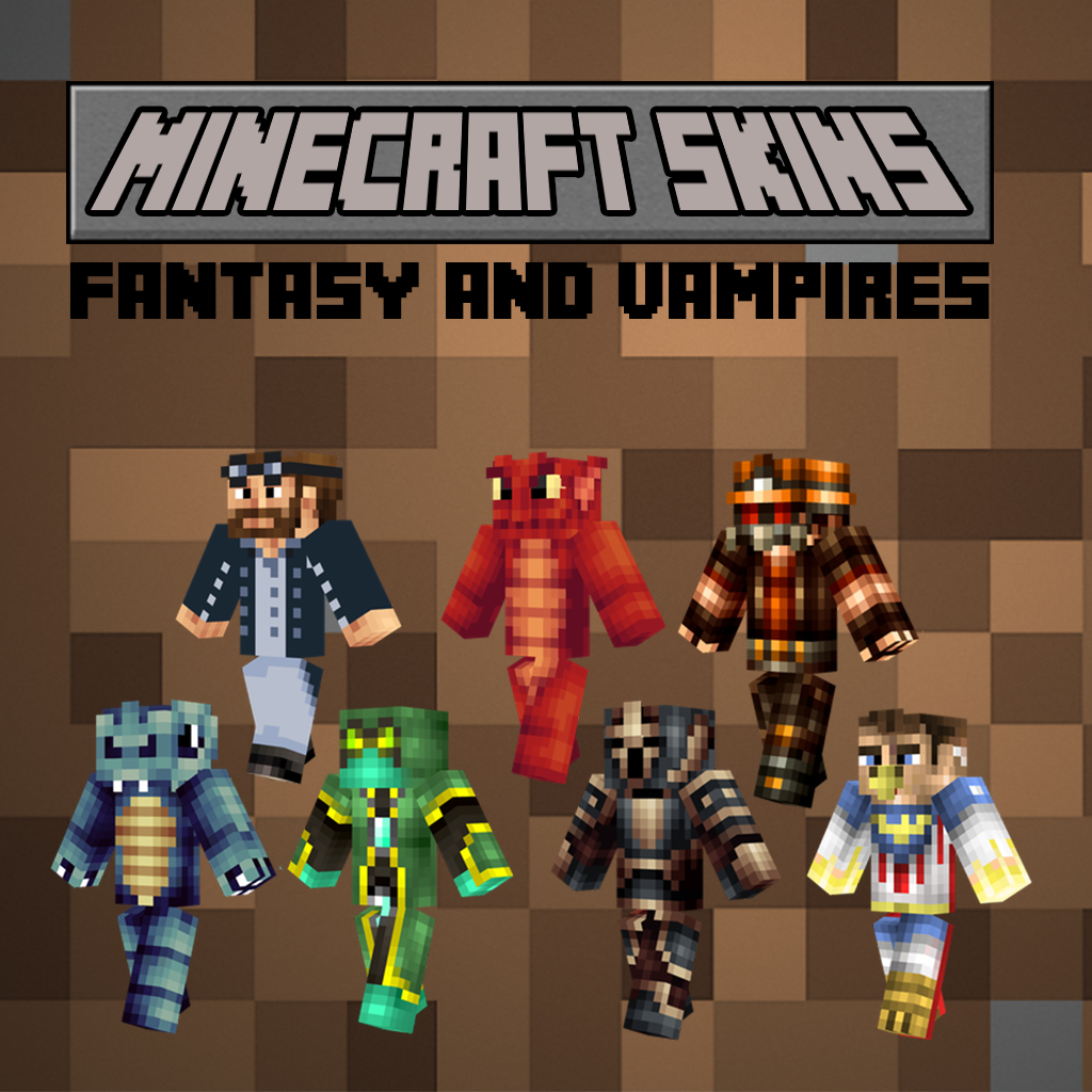 Fantasy and Vampire Skins for Minecraft