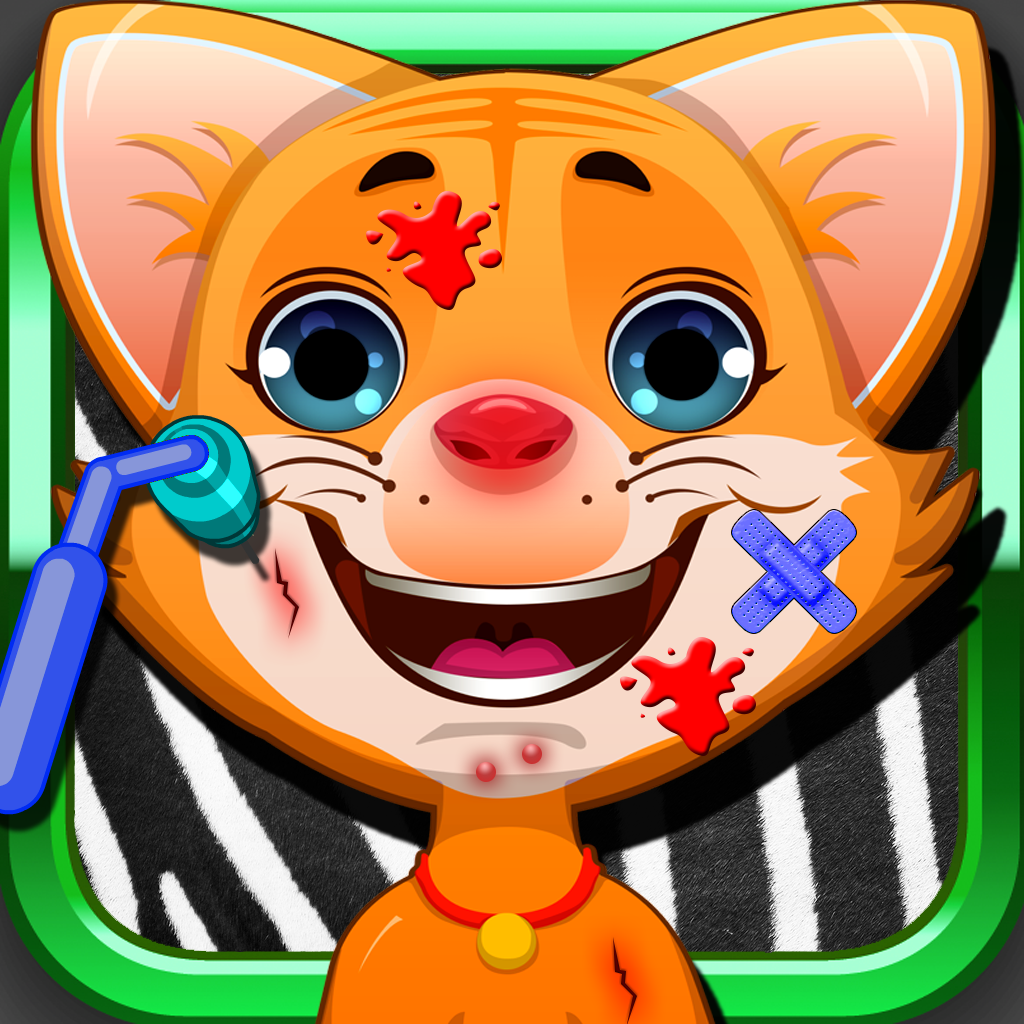 Animal Pet Rescue Hospital - Dog and Cat Doctors Games for Boys and Girls icon