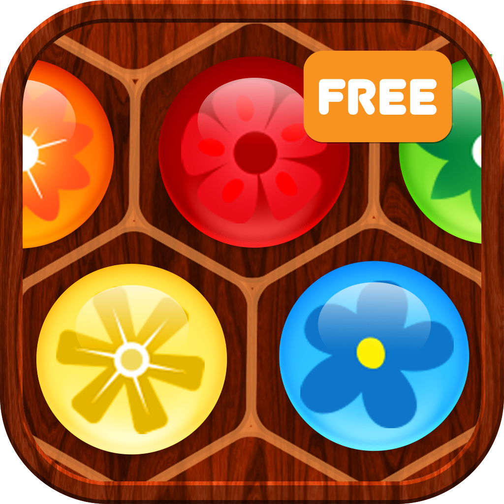 Flower Board Free - Fun & addictive logic puzzle game (mind relaxing games)