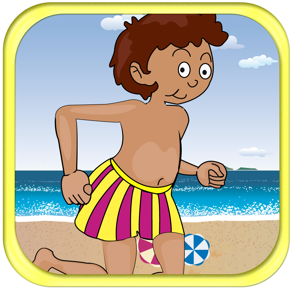 Endless Runner - Beach Boy Jumping and Running! icon