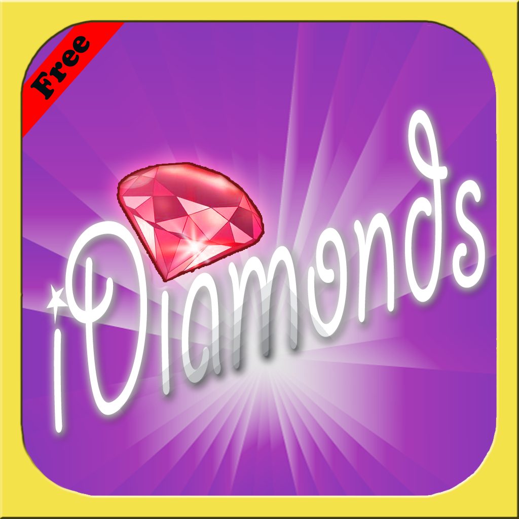 Addictive Diamonds Swap 3 puzzle game : its free icon