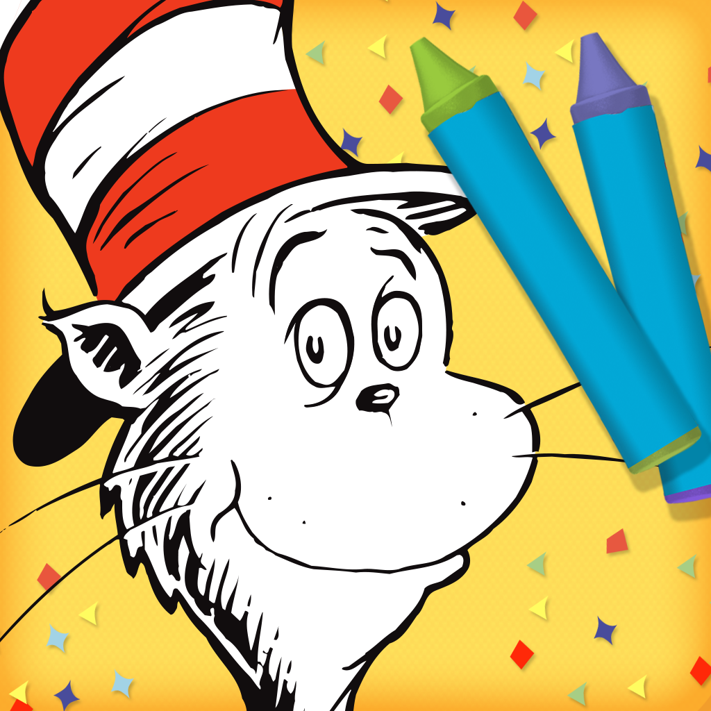 Dr. Seuss's The Cat in the Hat Color & Create!