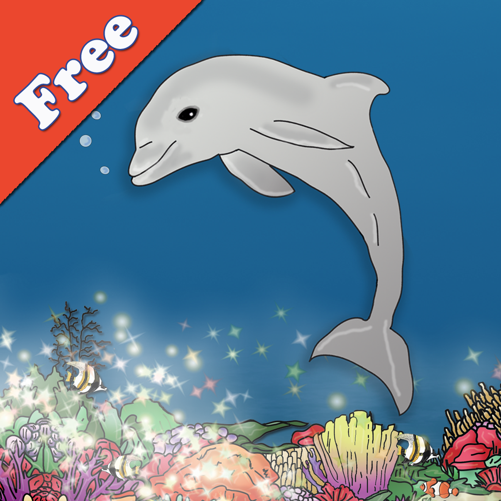 Dolphin of the Ocean Free iPad Edition icon