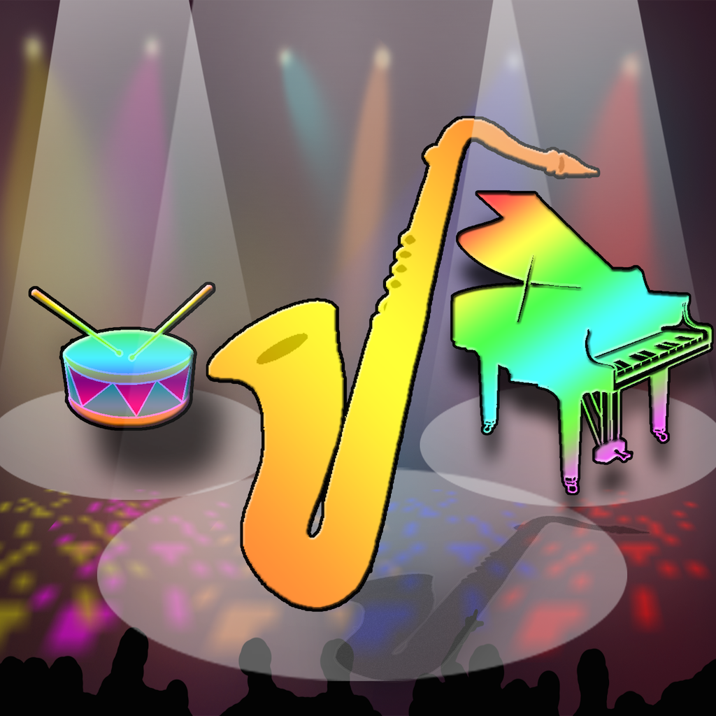 Coloring Music - Educational Fun Musical Instruments Coloring Pages Game icon