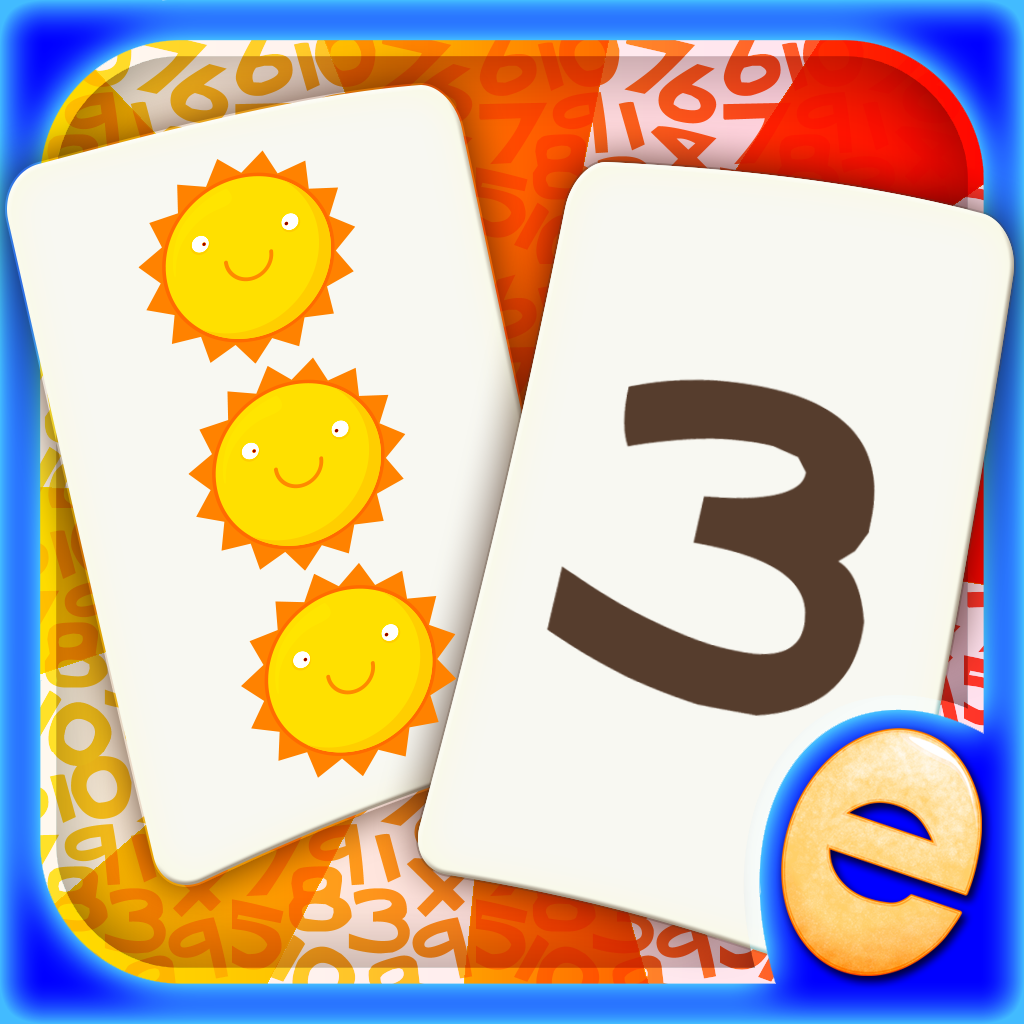 Numbers Memory Match! Numbers and Counting Game for Kids