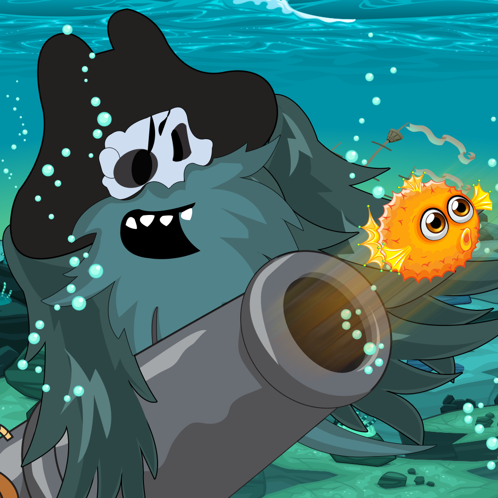 A Sunken Pirate Treasure Shootout - Underwater Ghost Fishing Adventure - ULTRA Version icon