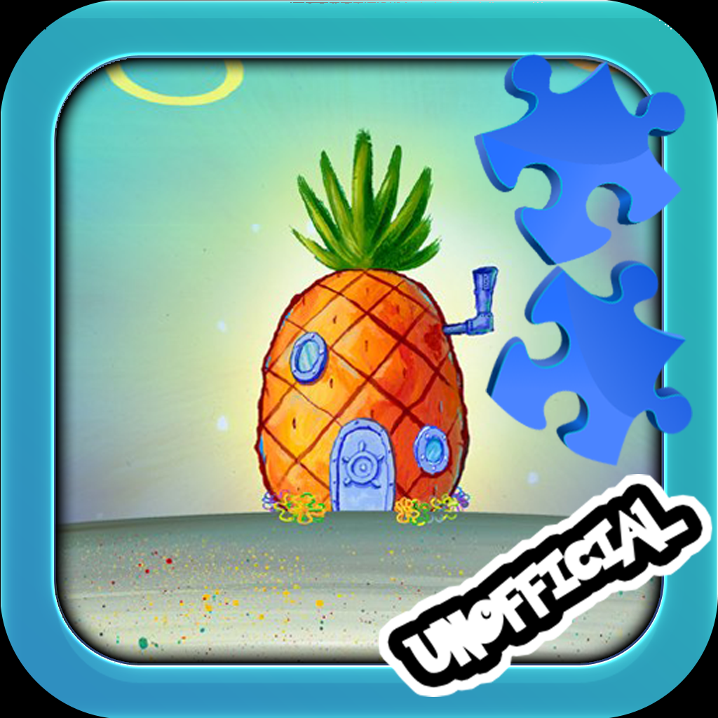Puzzles for Spongebob Squarepants (Unofficial Free App) icon