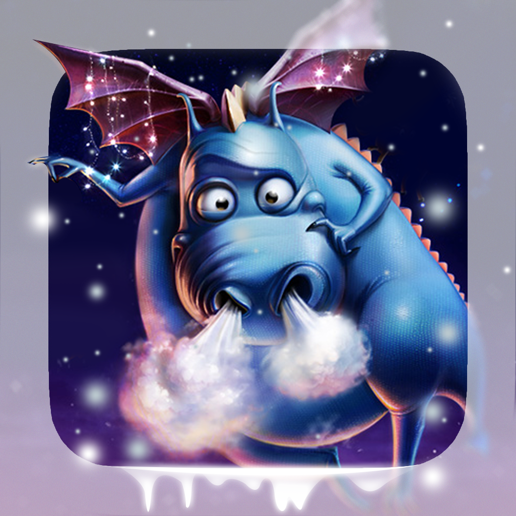 Ice Dragon - Bomb Fantasy Cartoon Dream