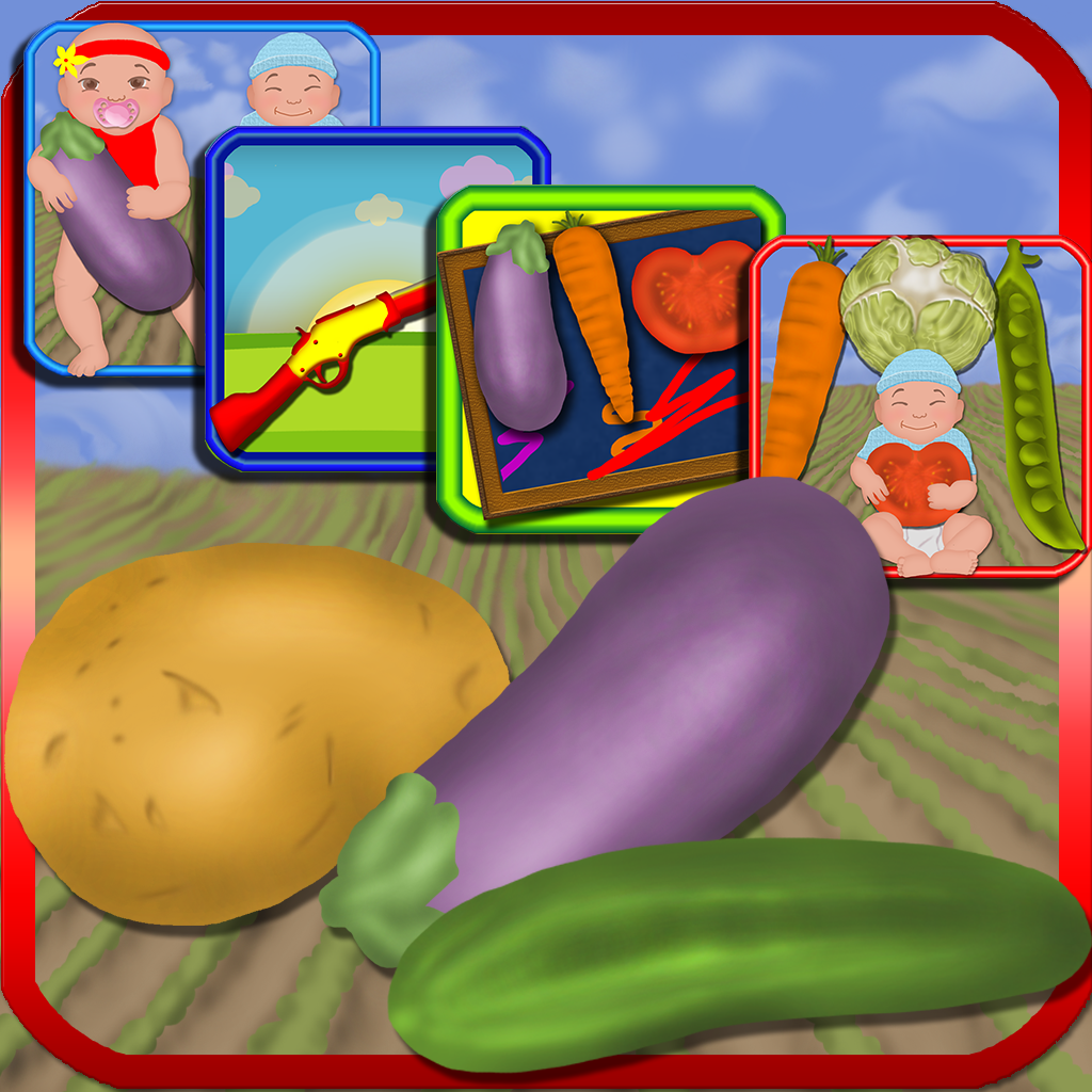 Vegetables Fun All In One - The Best Educational Food Learning Games icon