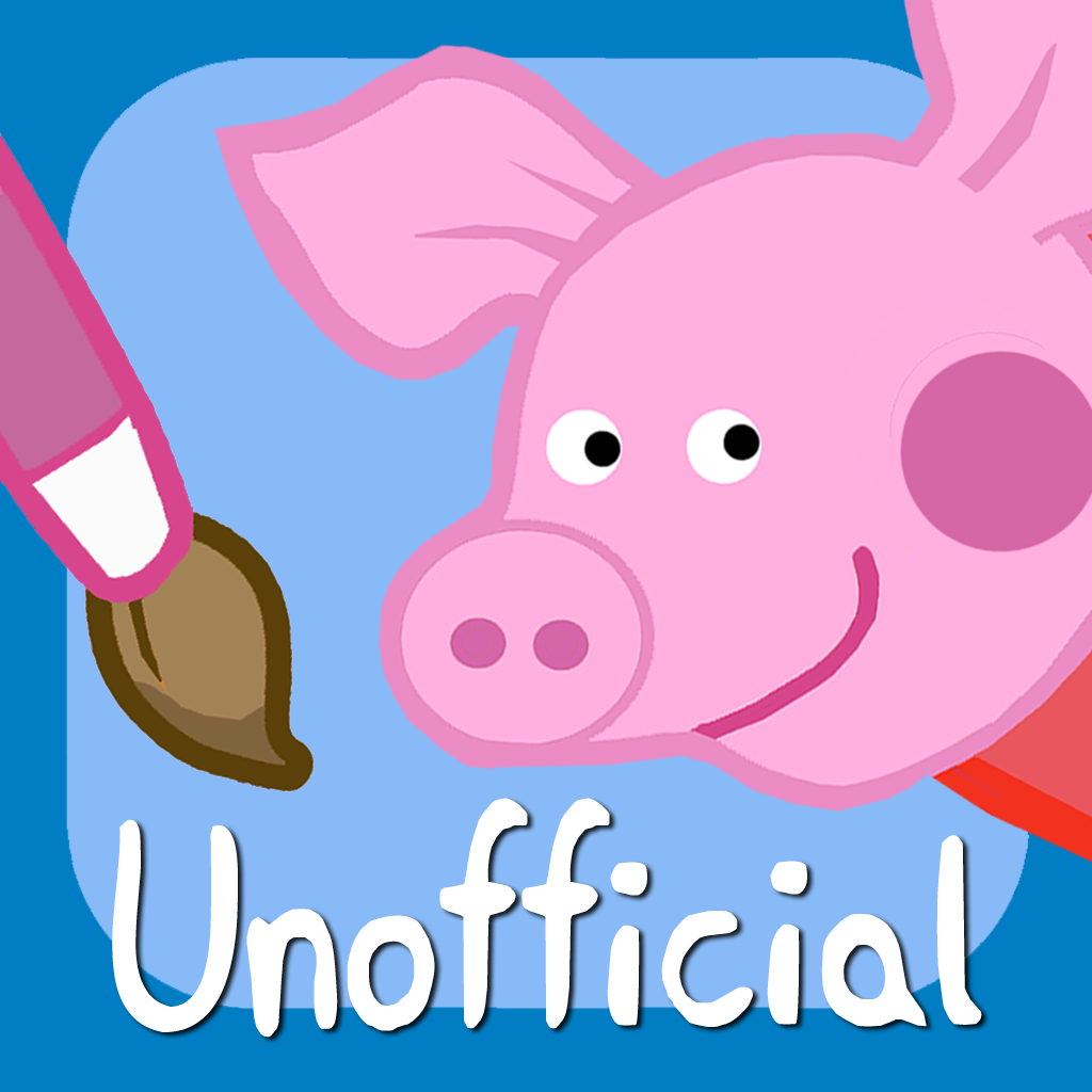 Cute Coloring for Peppa Pig (Unofficial Version) icon