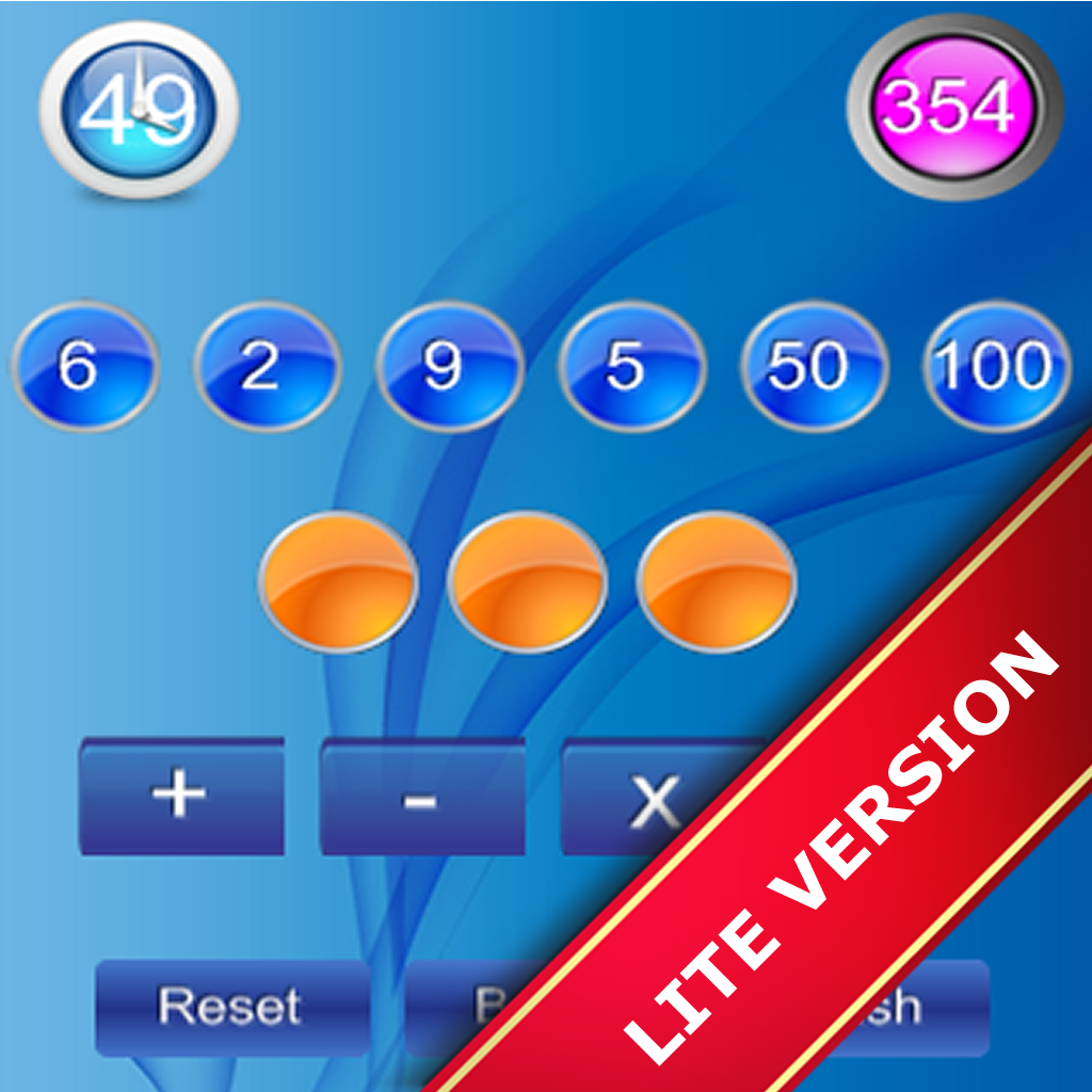 Countdown Numbers Game - Lite Version icon